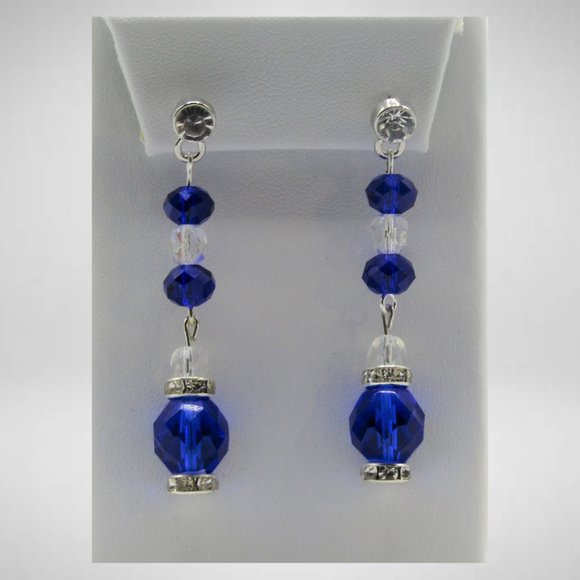 PRINCESS IN BLUE Beaded Jewelry Set - Picture 6 of 6